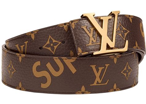 supreme louis vuitton prices belts|louis vuitton supreme calfskin.